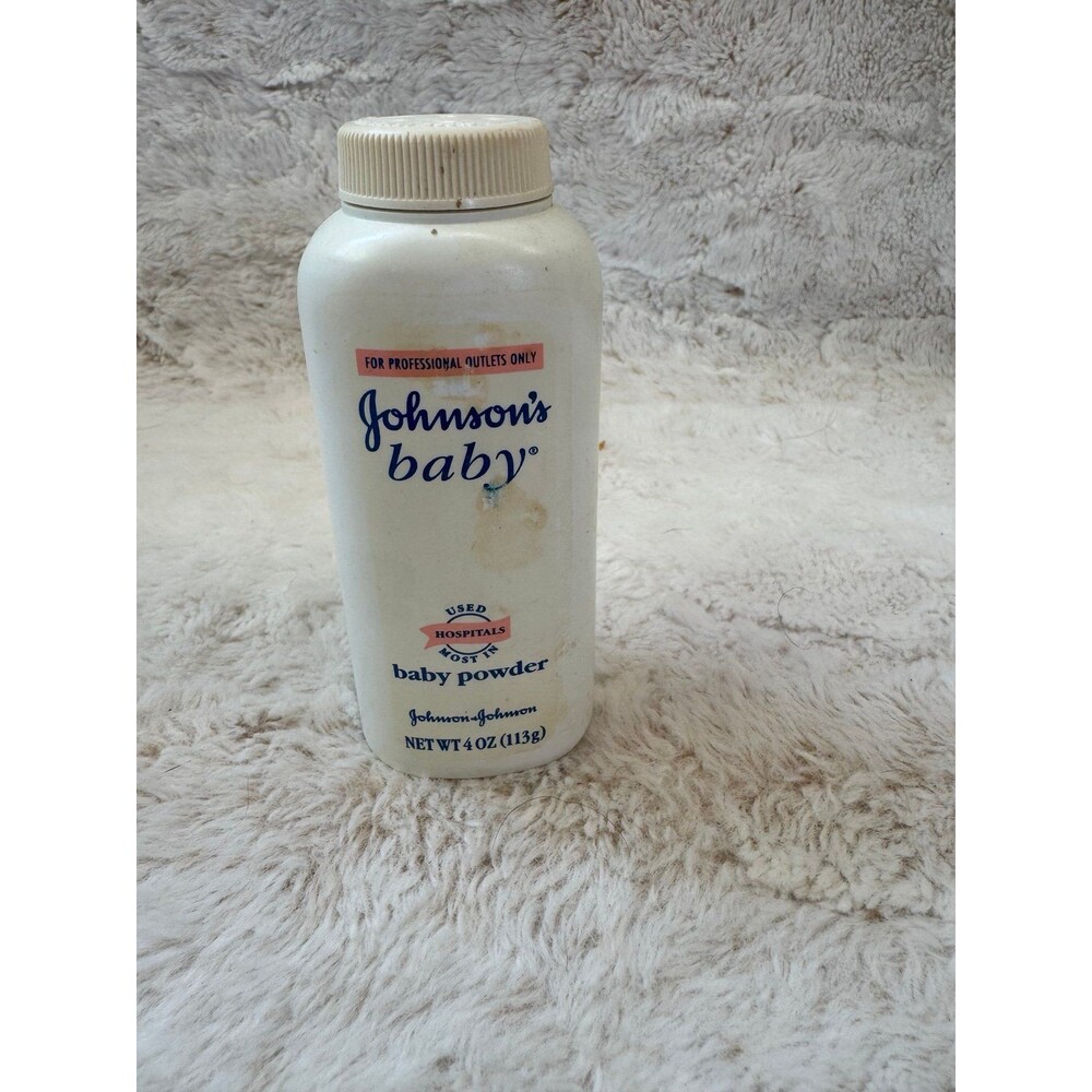 VTG Johnson's Baby Powder Original 4 oz TALC & Fragrance Discontinued New Sealed